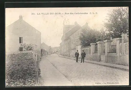 AK La Ville-du-Bois, Rue des Cailleboudes