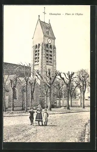 AK Champlan, Place de l`Eglise