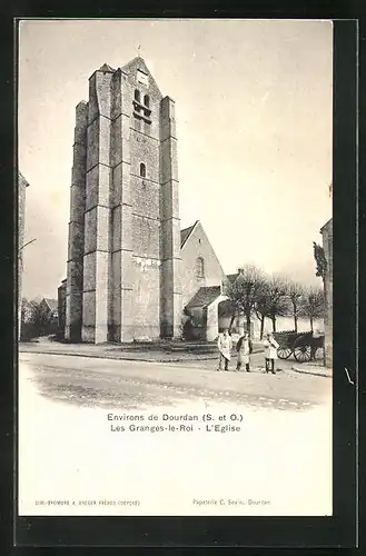 AK Dourdan, les Granges-le-Roi, l`Eglise