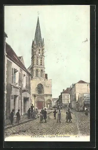 AK Étampes, L`Eglise Notre-Dame