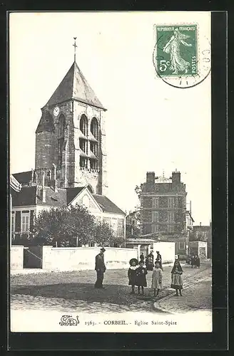 AK Corbeil, L`Église Saint-Spire