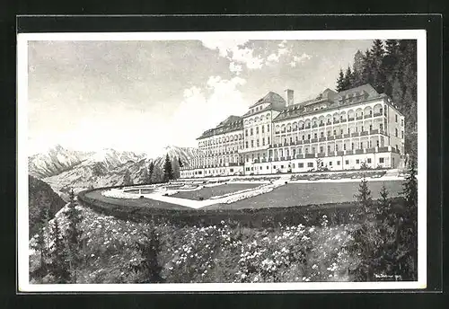 AK Stolzalpe bei Murau, Steiermärkische Landessonnenheilstätte