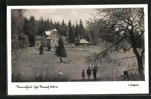 AK Hohe Rannach, Gasthof Rannachhaus Heinz Grossauer