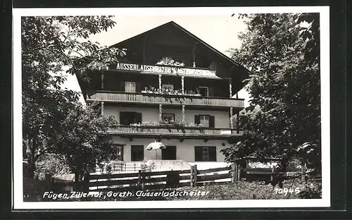 AK Fügen im Zillertal, Gasthof Pension Ausserladscheiter