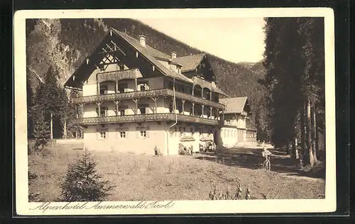 AK Reutte, Alpenhotel Ammerwald