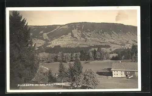 AK Sulzberg, Blick gegen den Riefensberg