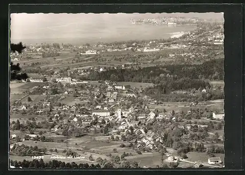 AK Hörbranz mit Lindau, Ortsansicht aus der Vogelschau