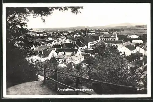 AK Amstetten /Niederdonau, Teilansicht