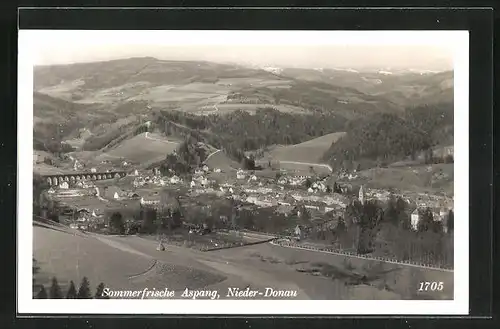 AK Aspang /Nieder-Donau, Teilansicht