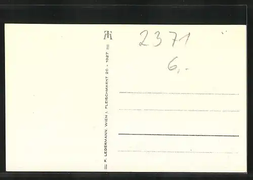 AK Hinterbrühl bei Mödling, Teilansicht