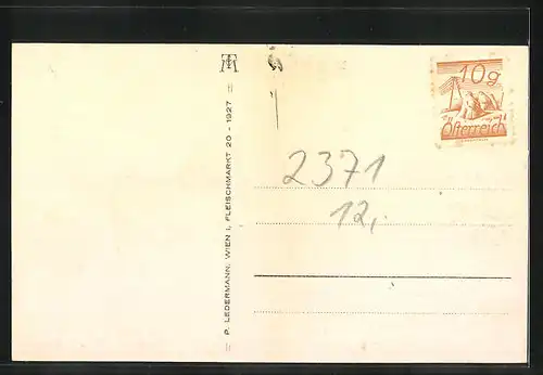 AK Hinterbrühl bei Mödling, Teilansicht