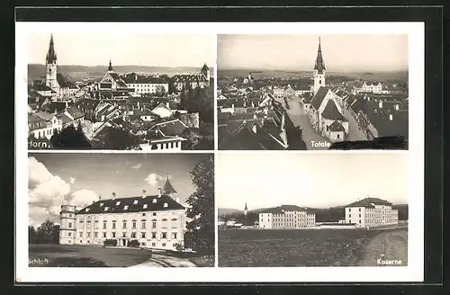 AK Horn, Totalansicht, Schloss, Kaserne