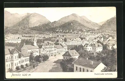 AK Pernitz, Strassenpartie gegen Berge
