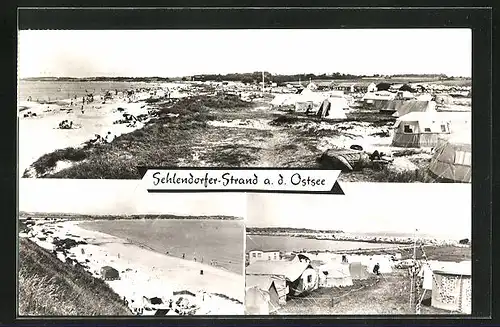 AK Sehlendorfer Strand, Panorama, Strandpartie