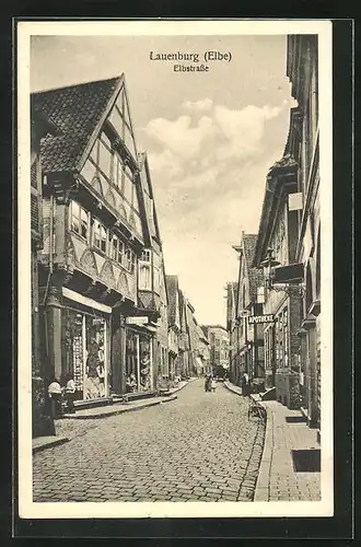 AK Lauenburg an der Elbe, Apotheke in der Elbstrasse