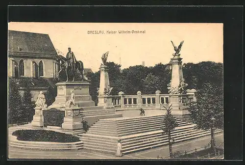 AK Breslau, Kaiser Wilhelm-Denkmal