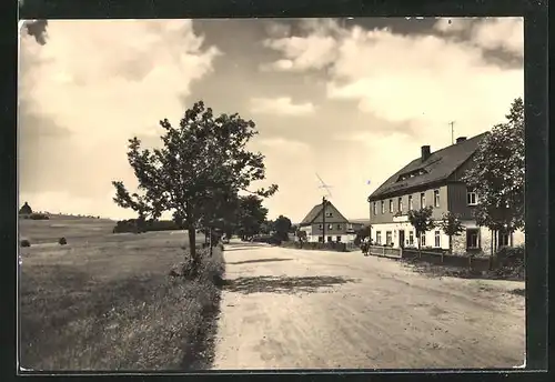 AK Neuhausen /Erzgeb., Kammbaude, Dachsbaude und Schwartenberg