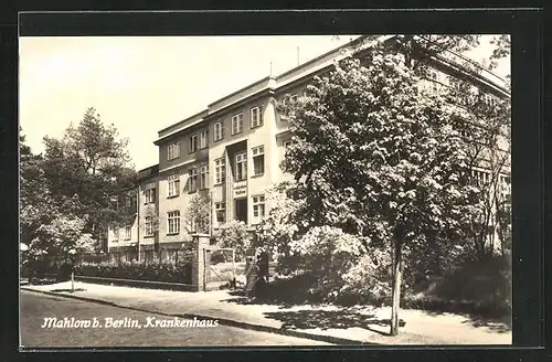 AK Mahlow, Krankenhaus