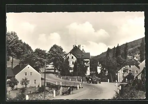 AK Wildenthal /Erzgeb., Strassenpartie im Ort