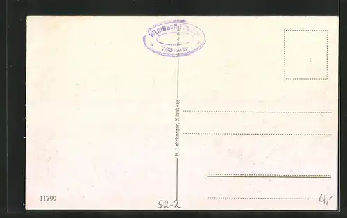 AK Berchtesgaden, Familie Watzmann, Berggesichter