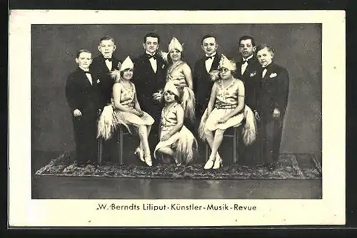 AK W. Berndts Liliput-Künstler-Revue