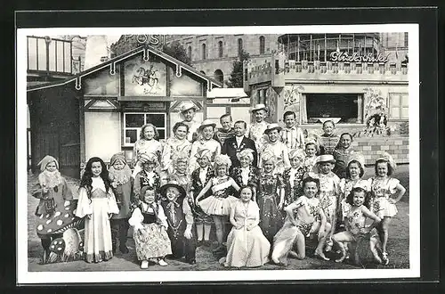 AK München-Solln, C. H. Schäfers Circus-Stadt Liliput