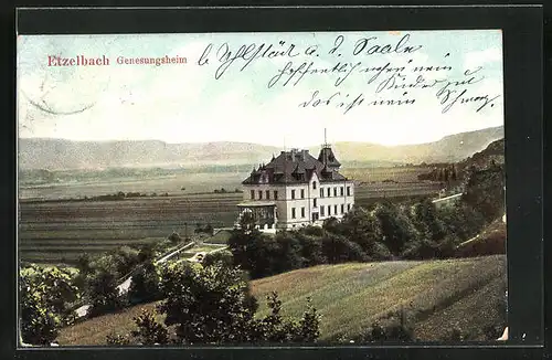 AK Etzelbach, Blick auf das Genesungsheim