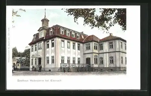 AK Eisenach, Gasthaus Hohesonne