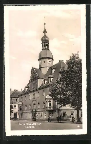 AK Borna, am Rathaus