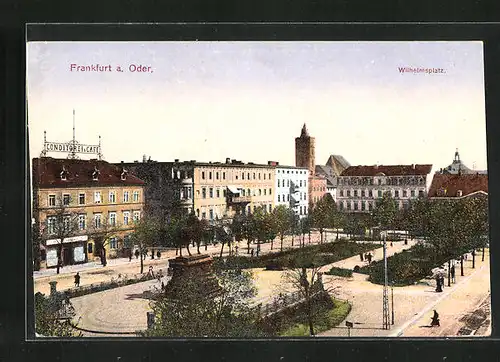 AK Frankfurt / Oder, Wilhelmsplatz