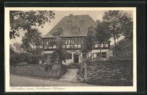 AK Annaberg-Buchholz, Gasthaus Wirtshaus zum Frohnauer Hammer