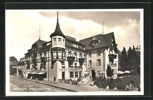AK Badenweiler, am Schwarzwald-Hotel