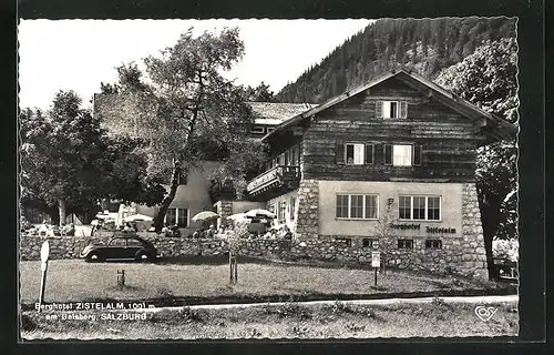 AK Salzburg, Berghotel Zistelalm am Gaisberg