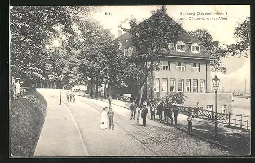 AK Kiel, Studentenheim Seeburg und Düsterbrocker Allee