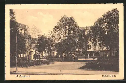 AK Mönchengladbach, am Schillerplatz