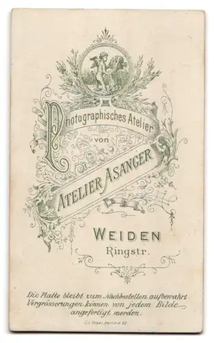 Fotografie Atelier Asanger, Weiden, Ringstr., Portrait junge Dame mit zurückgebundenem Haar