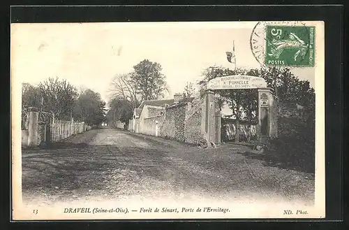 AK Draveil, Forêt de Sénart, Porte de l`Ermitage