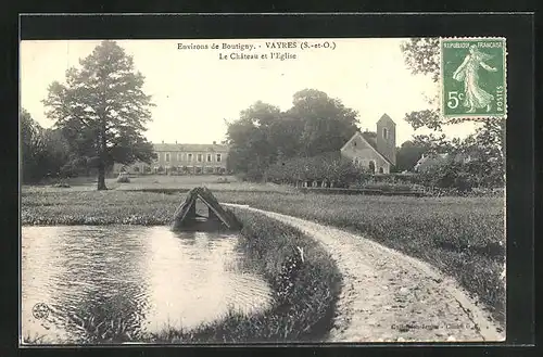 AK Vayres, Le Château et l`Eglise