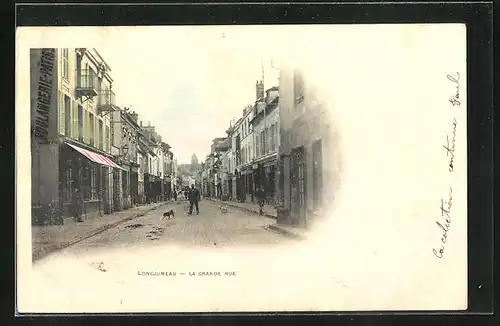 AK Longjumeau, La Grande Rue