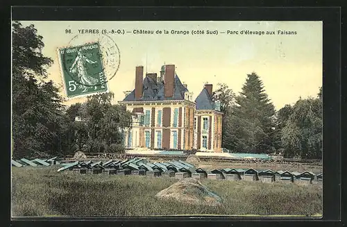 AK Yerres, Château de la Grange, Parc d`elevage aux Faisans
