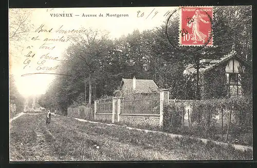 AK Vigneux, Avenue de Montgeron