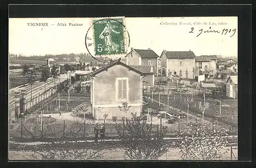 AK Vigneux, Allée Pasteur