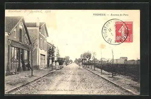 AK Vigneux, Avenue du Parc