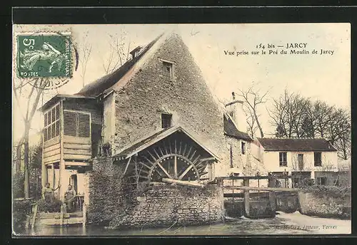 AK Jarcy, Vue prise sur le Pré du Moulin