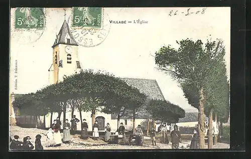 AK Villabé, L`Église