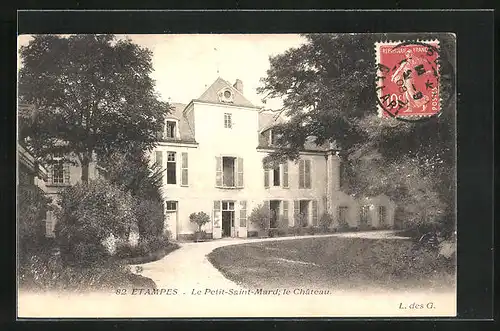 AK Étampes, Le Petit-Saint-Mard, Le Château