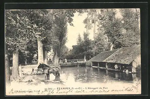 AK Étampes, L`Abreuvoir du Port