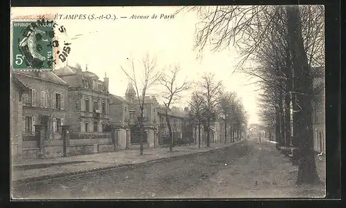 AK Étampes, Avenue de Paris