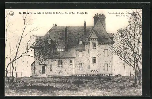 AK Charville, Près St-Sulpice-de-Favières, Facade Est