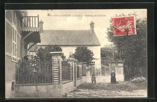AK St.-Cyr-la-Rivière, Château des Sablons